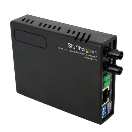 STARTECH.COM 10/100 UTP to Fiber Ethernet Media Converter - Multi Mode ST 2km MCM110ST2